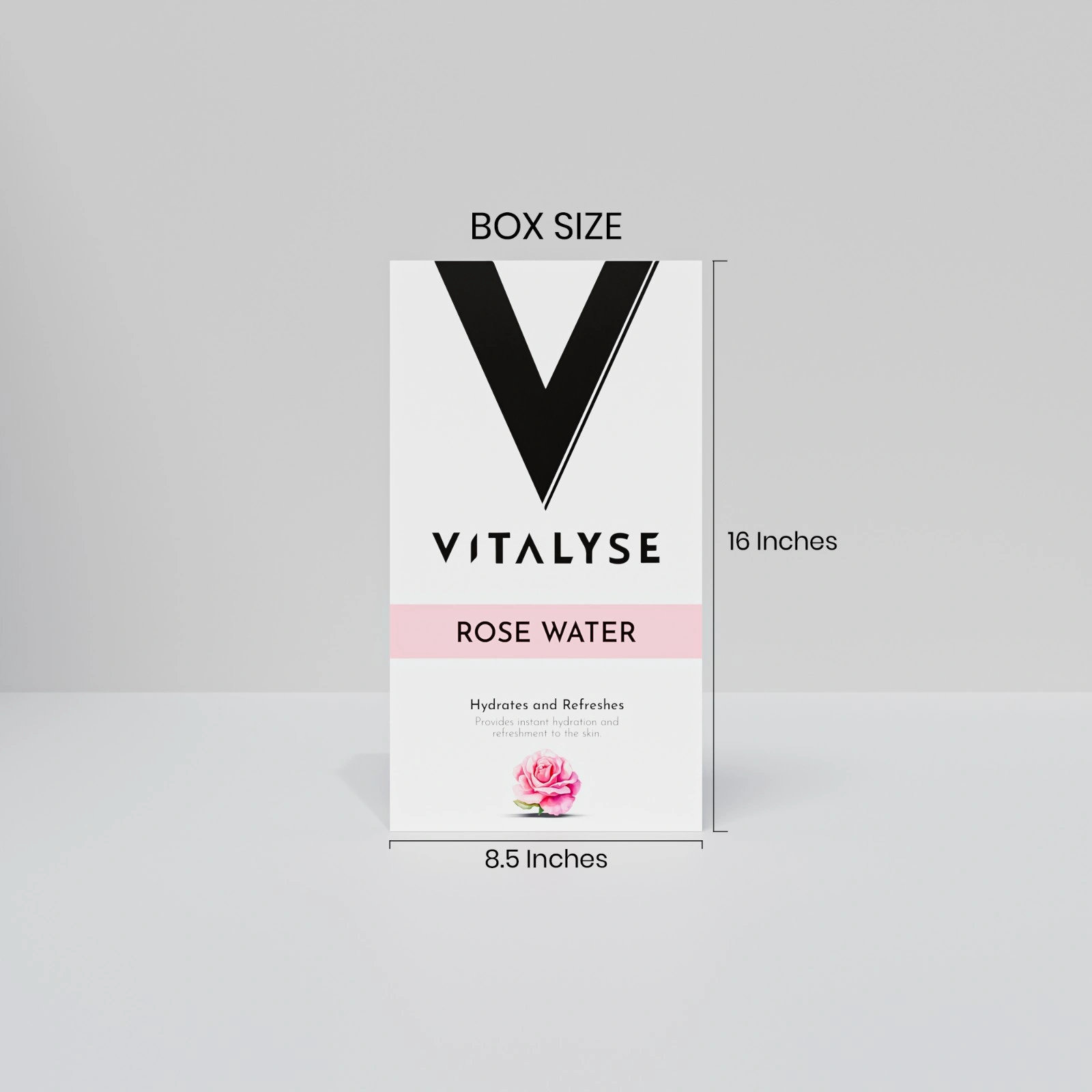 Box Sizes Rose water